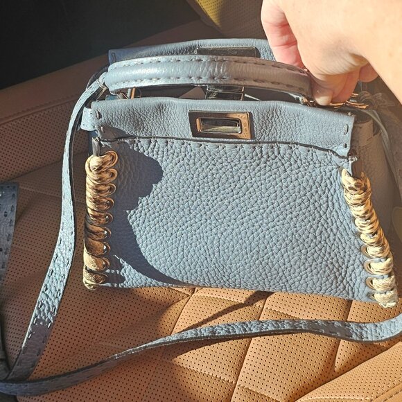 Fendi Peekaboo Mini Selleria Python whipstitch limited edition - Picture 16 of 16